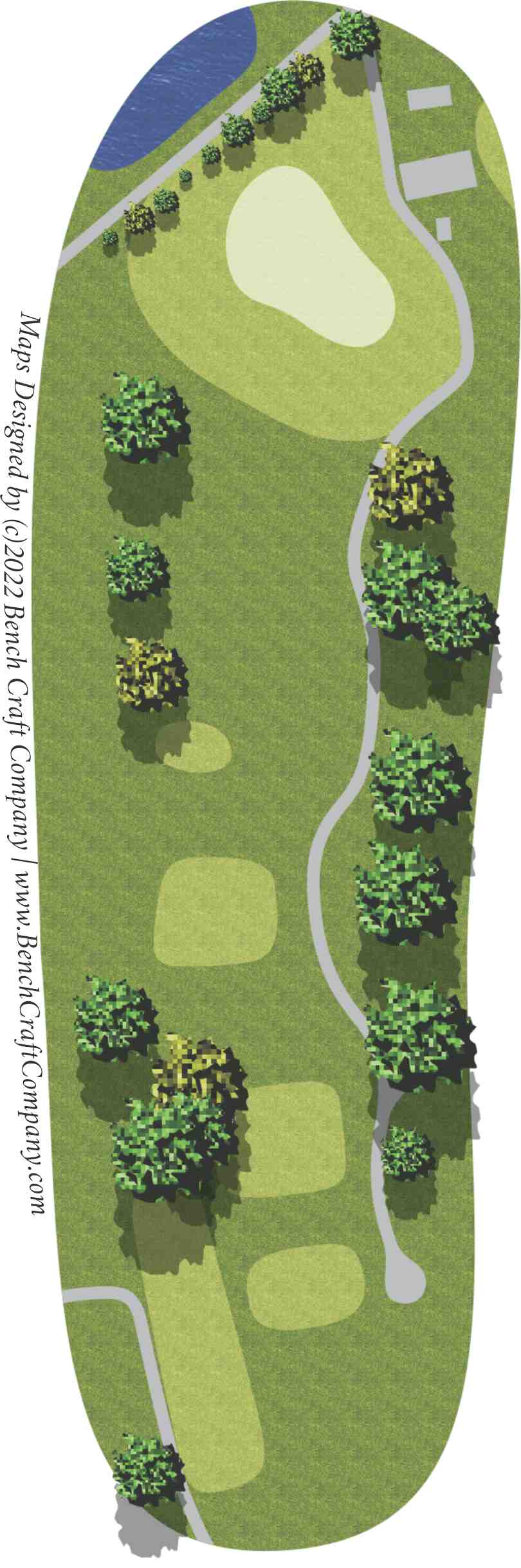 Hole 9 Illustration