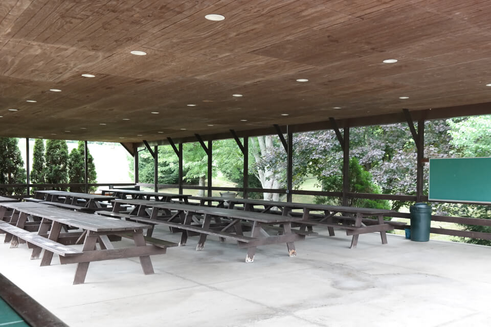 Outdoor Pavillion Seating