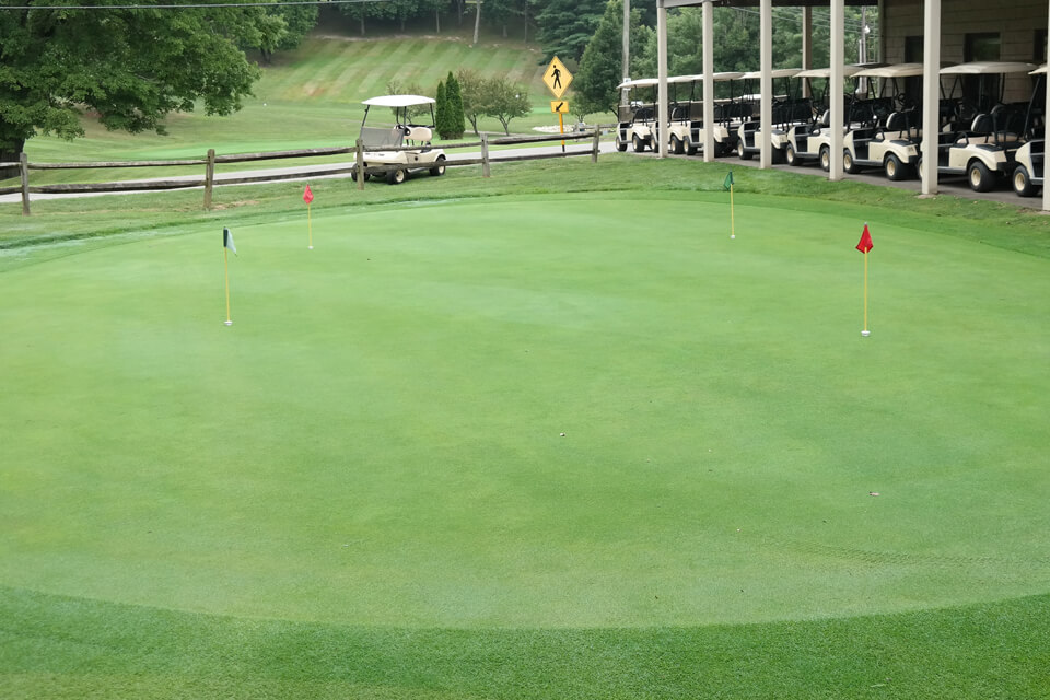 Practice Putting Green